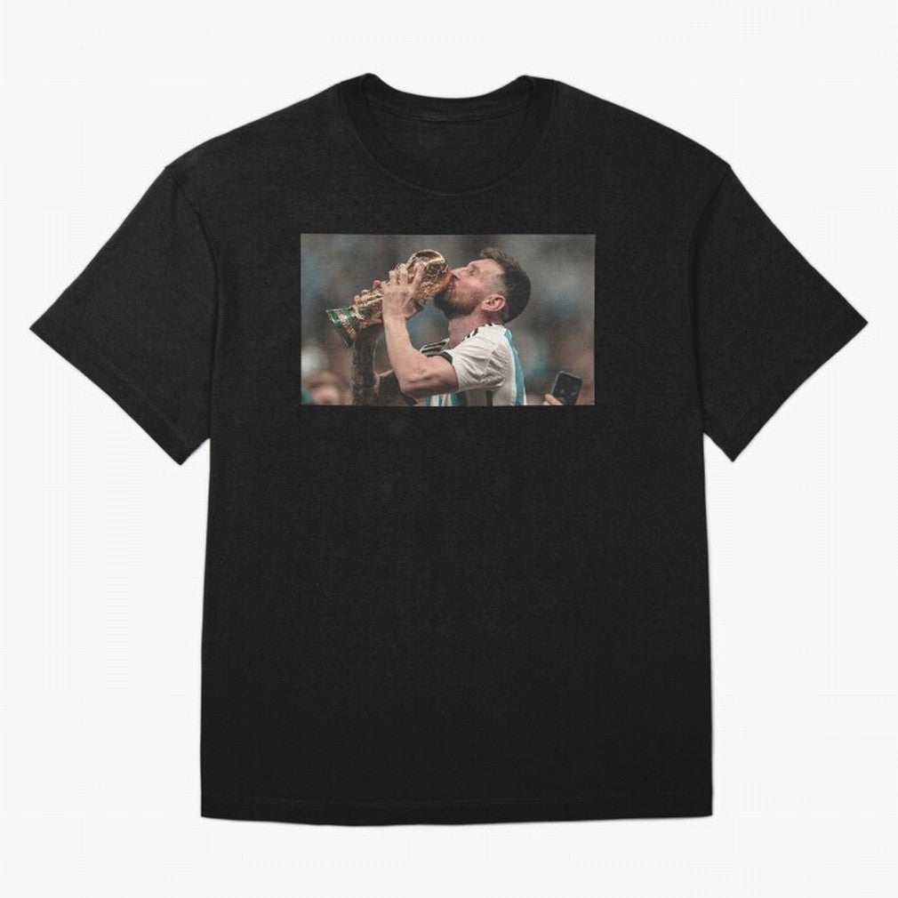 MESSI WITH THE WORLD CUP Classic T-Shirt Celebrate Rivalries and Pride in FIFA World Cup 2026 Group Stage Connected to Haaland, Brazil, Portugal and Argentina Energy, Supporter Pride, Iconic Celebrations, Legendary Names and Global Match Day
