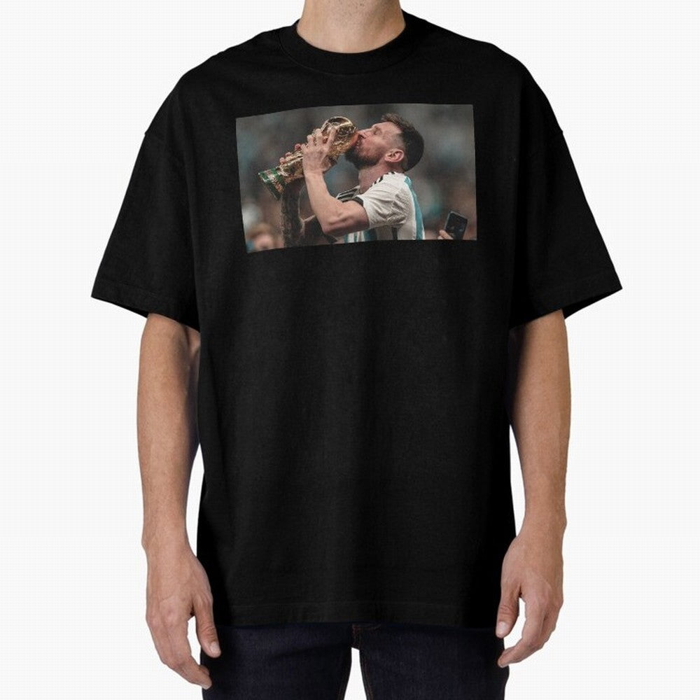 MESSI WITH THE WORLD CUP Classic T-Shirt Celebrate Rivalries and Pride in FIFA World Cup 2026 Group Stage Connected to Haaland, Brazil, Portugal and Argentina Energy, Supporter Pride, Iconic Celebrations, Legendary Names and Global Match Day