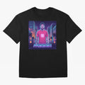 Inter Miami Football Legend Messi Cyberpunk Retro Futurist Design Classic T-Shirt Celebrate Soccer Greatness during the FIFA World Cup 2026 USA Canada Mexico Journey through Cristiano Ronaldo Highlights, France and Portugal Pride, Classic Soccer