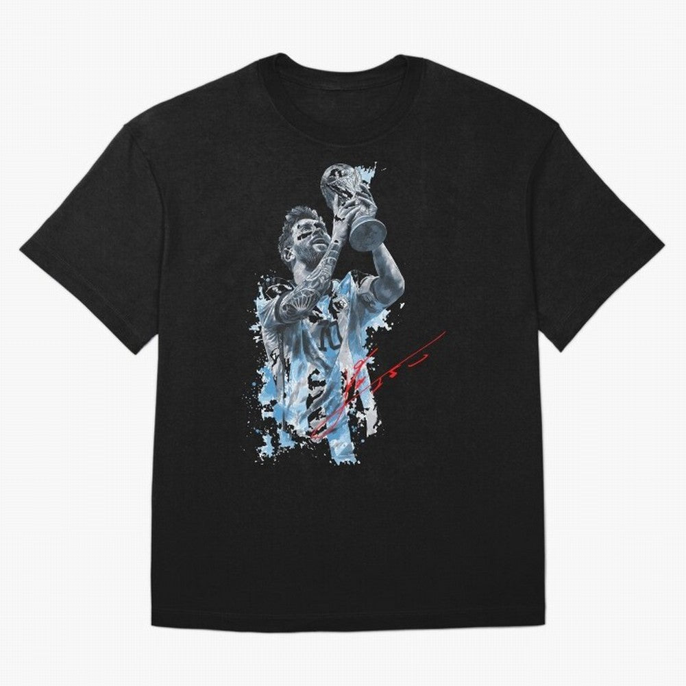 Leo Messi design Essential T-Shirt Discover FIFA World Cup 2026 Spirit, Made for Spain and Netherlands, Messi and Cristiano Ronaldo, Stadium Chants, National Pride, Trophy Dreams and Unforgettable Football Memories; Built for Supporters Chasing