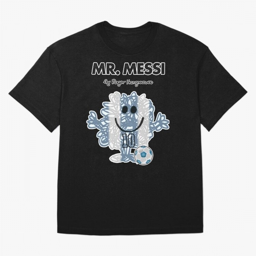 Mr Messi Parody Essential T-Shirt Show Championship Spirit for FIFA World Cup 2026 Highlighting Messi, Brazil, Portugal and Argentina Energy, Stadium Chants, National Pride, Trophy Dreams and Unforgettable Football Memories; Made for Die Hard