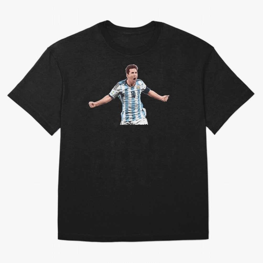 Leo Messi Classic T-Shirt Make Every Kick Count in the FIFA World Cup 2026 Group Stage Journey through Messi and Cristiano Ronaldo Highlights, Portugal, Spain and Germany Pride, Football Passion, Legendary Performances, Festival Vibes and Supporter