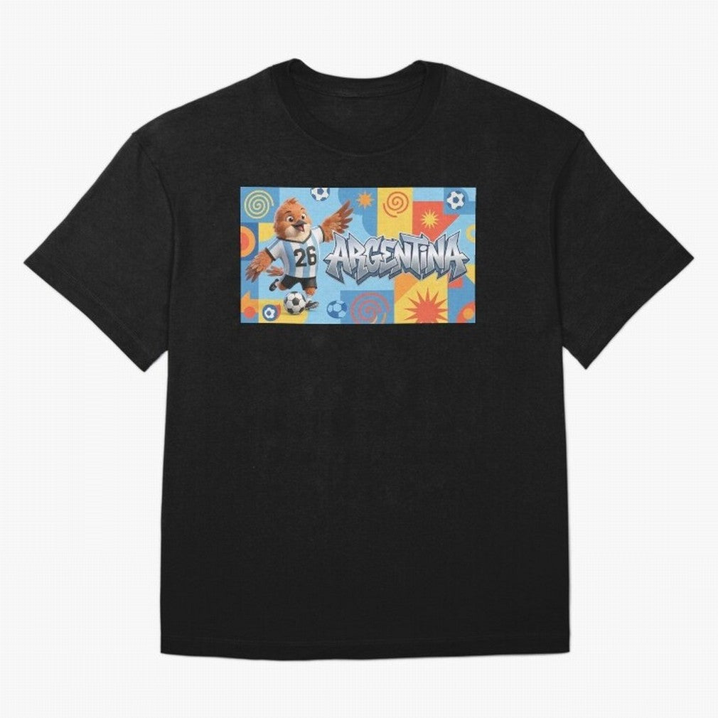 World Cup 2026 Argentina Soccer Team Fan Art Classic T-Shirt Celebrate Unforgettable Nights in Global Football Passion for FIFA World Cup 2026 USA Canada Mexico, Celebrating Messi, CR7 and Mbappe, England and Germany, Championship Spirit, Famous