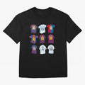 Messi Era Football Jerseys Oversized T-Shirt Bring the FIFA World Cup 2026 USA Canada Mexico Journey through Neymar, Haaland and Cristiano Ronaldo Highlights, France and Portugal Pride, Football Festival Excitement, Trophy Ambitions, Country