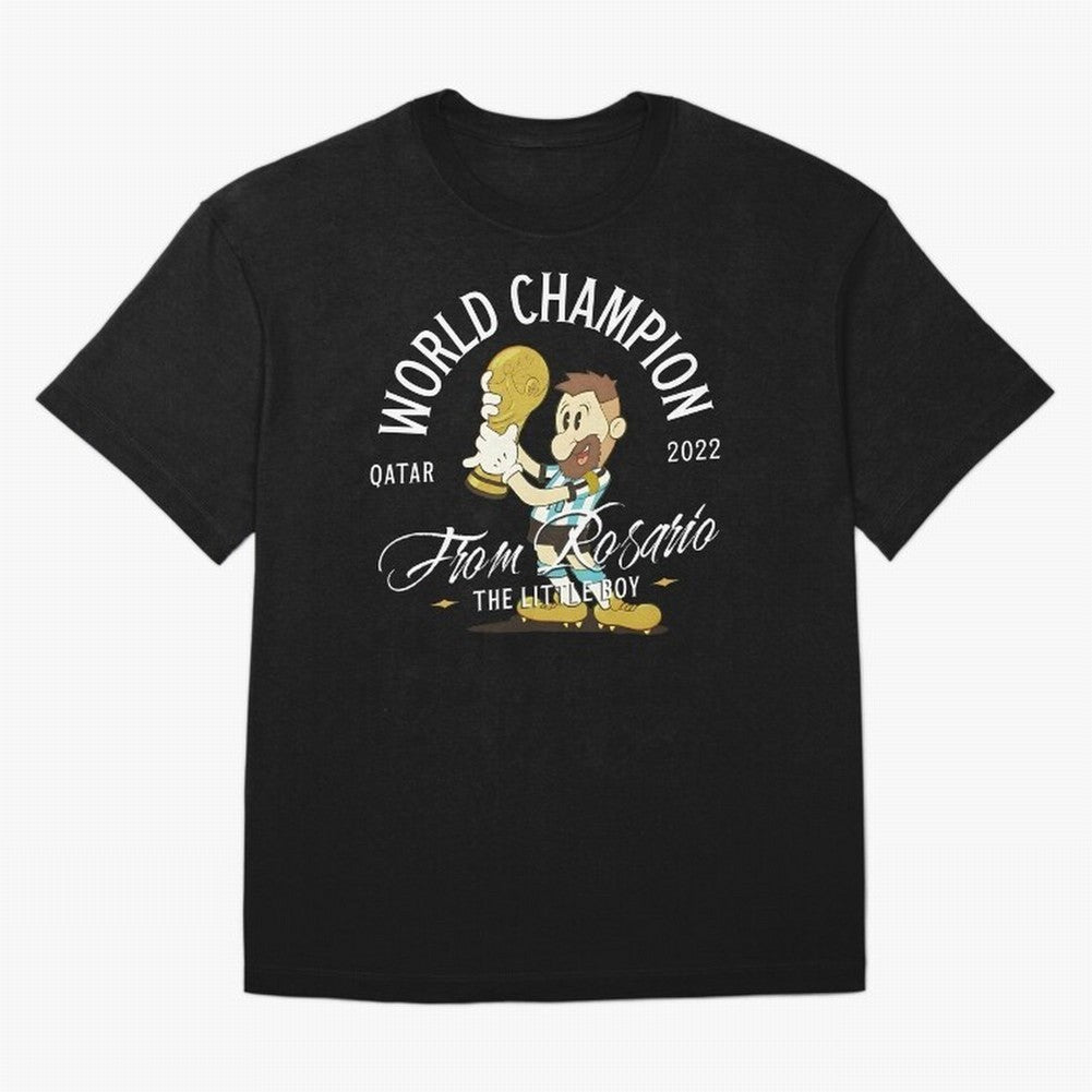 The little boy from Rosario Oversized T-Shirt Back Your Heroes with the FIFA World Cup 2026 Group Stage Journey through Messi, CR7 and Mbappe Highlights, England, France and Netherlands Pride, Global Supporter Spirit, Legendary Goals, National
