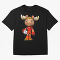 2026 World Cup, Mascots Oversized T-Shirt Cheer through Every Moment of Global Football Passion for FIFA World Cup 2026 USA Canada Mexico, Highlighting Messi, CR7 and Mbappe, Spain and Netherlands, Retro Football Energy, Iconic Rivalries, Trophy