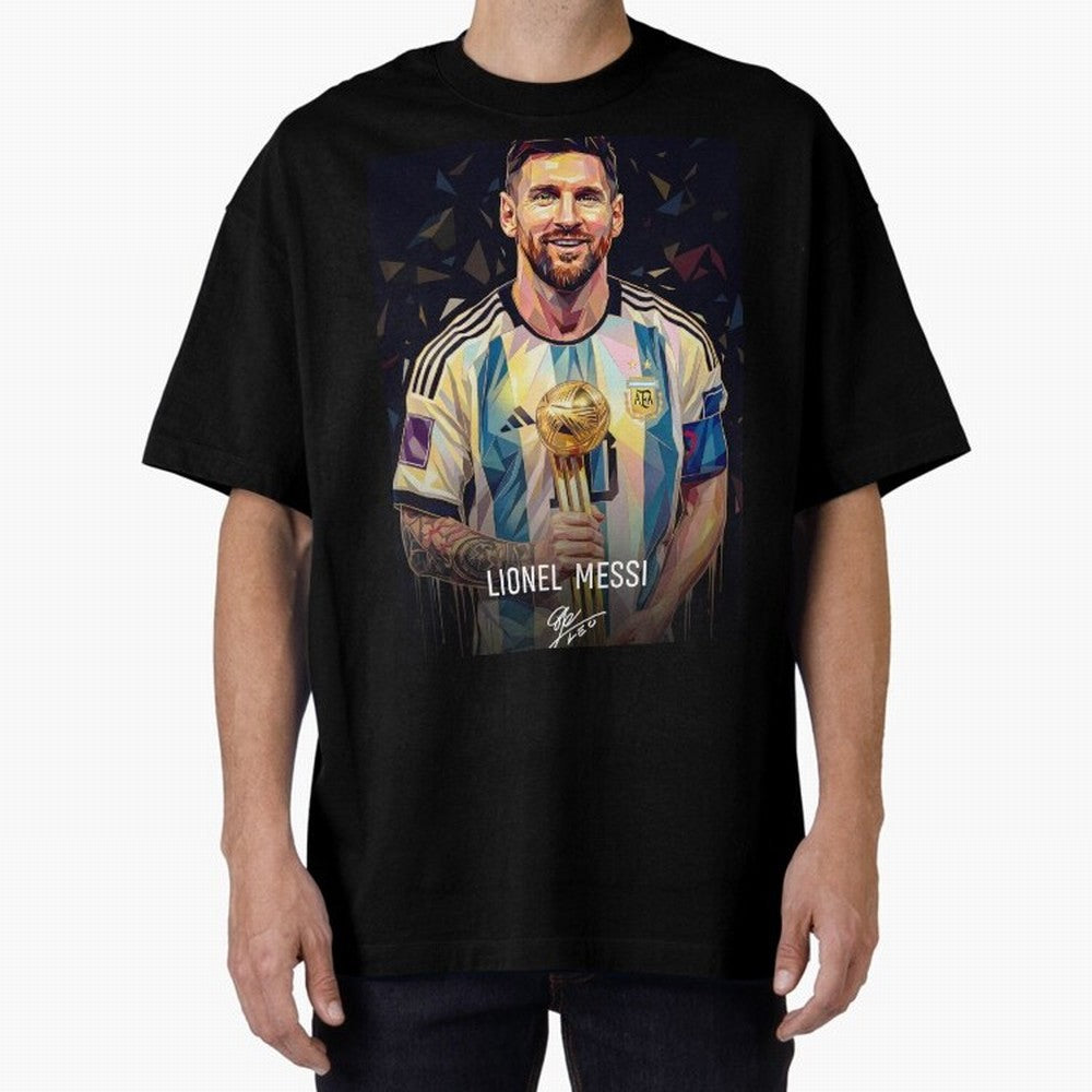 Leonie Messi M10 Football Soccer Player Champion Trophy Glory Classic T-Shirt Show Love for Legendary Goals in Global Football Passion for FIFA World Cup 2026 Group Stage, with Messi, Neymar and Mbappe, England, Fan Favorite Moments, National Team