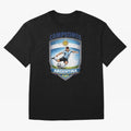 Argentina Vintage Soccer Badge - Campeones 3 Stars Essential T-Shirt Remember Iconic Moments from Global Football Passion for FIFA World Cup 2026, Inspired by Messi, CR7 and Mbappe, Brazil, Supporter Pride, Iconic Celebrations, Legendary Names and