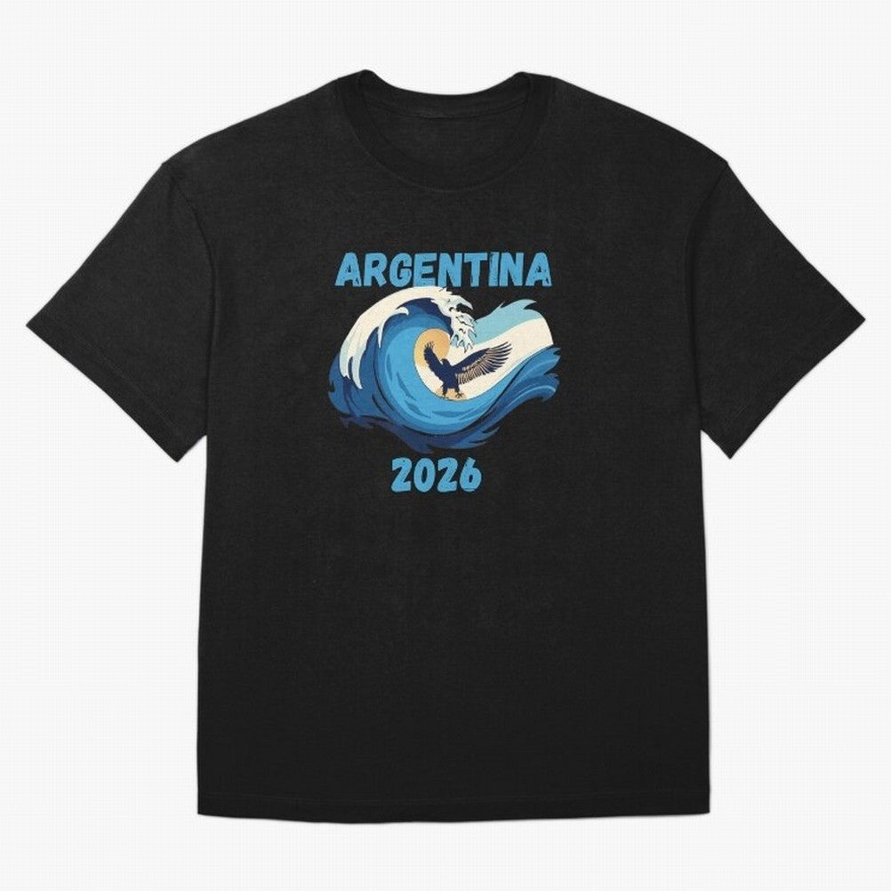 Camiseta y Calcoman¨ªa Argentina - Dise?o Bandera Albiceleste para Hinchas. Oversized T-Shirt Spotlight FIFA World Cup 2026 Group Stage Spirit, Highlighting England and Germany, Neymar, Goal Celebration Energy, Supporter Heritage, Football Icons