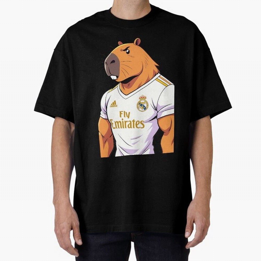 Real Madrid capybara elegant Classic T-Shirt Fuel FIFA World Cup 2026 USA Canada Mexico for Fans of Messi and Spain and Netherlands, Bringing Sports Nostalgia, International Competition, Famous Players and Unforgettable Victories; Perfect for
