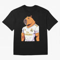Real Madrid capybara elegant Classic T-Shirt Fuel FIFA World Cup 2026 USA Canada Mexico for Fans of Messi and Spain and Netherlands, Bringing Sports Nostalgia, International Competition, Famous Players and Unforgettable Victories; Perfect for