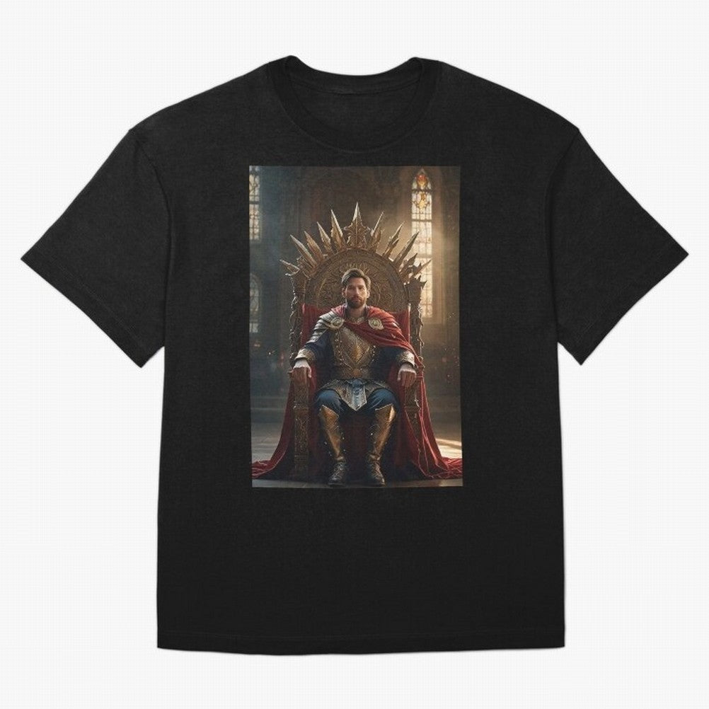 Messi the king Classic T-Shirt Celebrate Supporters United by Match Day Hype around FIFA World Cup 2026, Messi, Neymar and Mbappe, Spain and Netherlands, Retro Football Energy, Iconic Rivalries, Trophy Chase Drama and Stadium Atmosphere; Ideal for