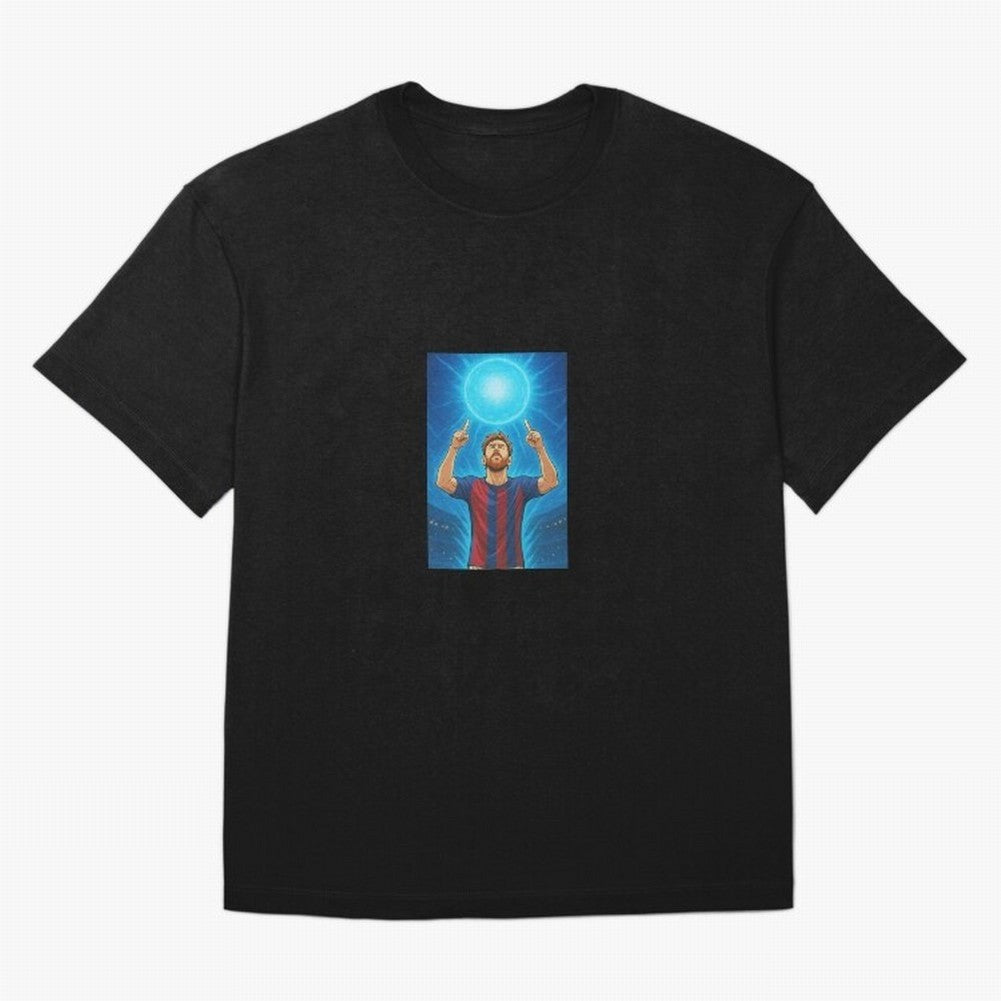 Barcelona Genkidama God Oversized T-Shirt Spotlight FIFA World Cup 2026 Group Stage with Haaland, Netherlands Energy, Retro Football Energy, Iconic Rivalries, Trophy Chase Drama and Stadium Atmosphere; Built for Supporters Chasing Trophy Dreams,
