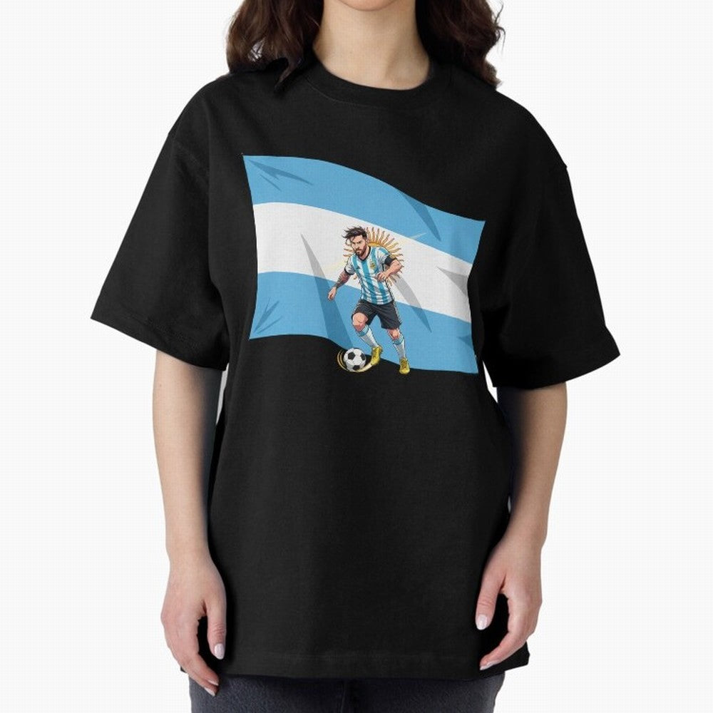 ARGENTINA-MESSI Classic T-Shirt Celebrate Football Heritage in the FIFA World Cup 2026 Group Stage Journey through Messi Highlights, Argentina, France and Brazil Pride, Classic Soccer Heritage, Championship Pressure, Fan Loyalty and International