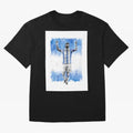 Messi Argentina Football Drawing Oversized T-Shirt Honor the Beautiful Game during FIFA World Cup 2026 for Fans of Cristiano Ronaldo and Argentina and Brazil, Bringing Football History, Final Match Energy, Crowd Noise and Once in a Lifetime