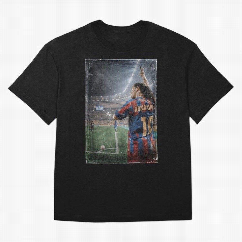 Ronaldinho Vintage Classic T-Shirt Relive the Noise and Pride of Global Football Passion for FIFA World Cup 2026 USA Canada Mexico, Highlighting CR7, Argentina, Global Supporter Spirit, Legendary Goals, National Colors and Tournament Celebration;