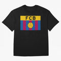 FCB FLAG Classic T-Shirt Carry the Dream of the FIFA World Cup 2026 Group Stage Journey through Messi, Neymar and Mbappe Highlights, France and Portugal Pride, Championship Spirit, Famous Goals, Roaring Crowds and International Football Unity; Made