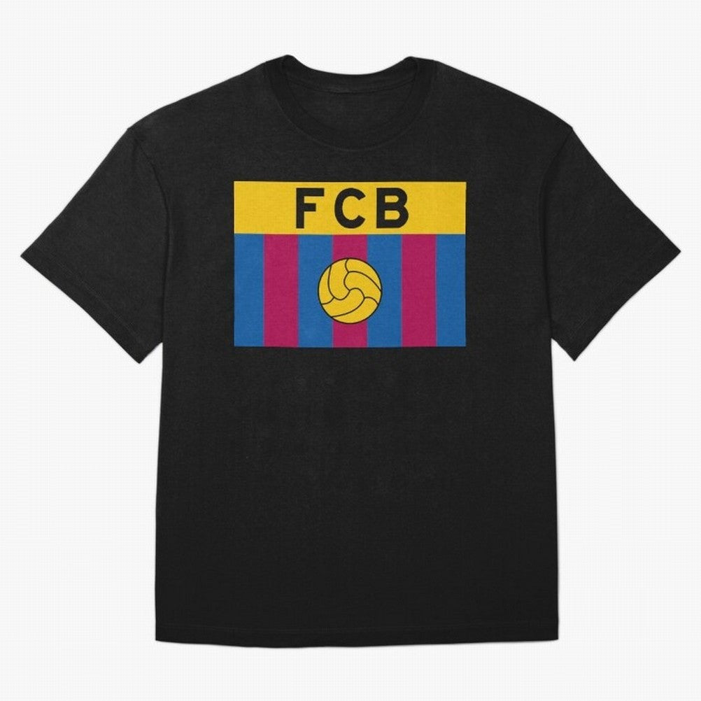 FCB FLAG Classic T-Shirt Carry the Dream of the FIFA World Cup 2026 Group Stage Journey through Messi, Neymar and Mbappe Highlights, France and Portugal Pride, Championship Spirit, Famous Goals, Roaring Crowds and International Football Unity; Made