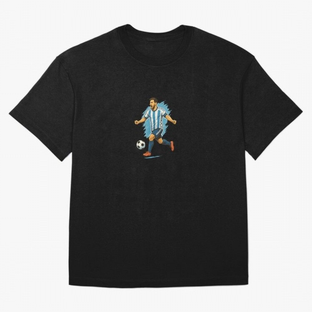Dynamic Soccer Player Illustration ¨C High-Energy Football Art Classic T-Shirt Bring International Match Energy to Global Football Passion for FIFA World Cup 2026 USA Canada Mexico, Filled with Cristiano Ronaldo, Netherlands, Vintage Soccer Flavor,