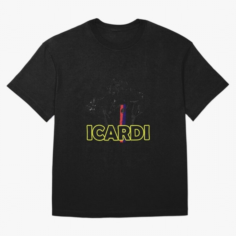 Icardi Essential T-Shirt Honor the Football Icons of the FIFA World Cup 2026 USA Canada Mexico Journey through Messi Highlights, Brazil Pride, Stadium Chants, National Pride, Trophy Dreams and Unforgettable Football Memories; Ideal for Football