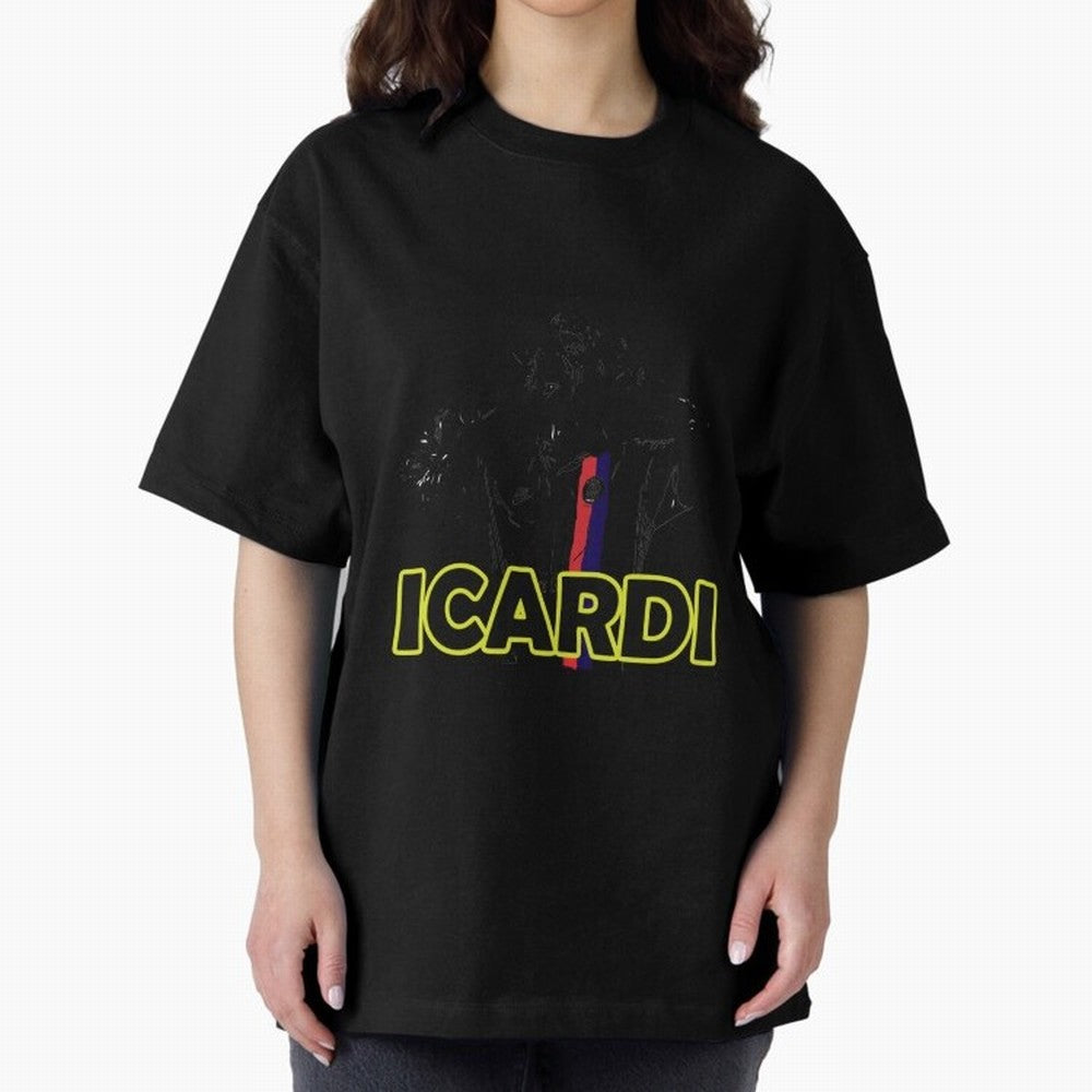 Icardi Essential T-Shirt Honor the Football Icons of the FIFA World Cup 2026 USA Canada Mexico Journey through Messi Highlights, Brazil Pride, Stadium Chants, National Pride, Trophy Dreams and Unforgettable Football Memories; Ideal for Football
