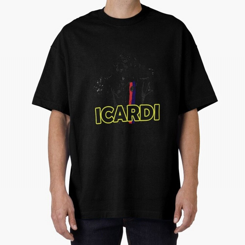 Icardi Essential T-Shirt Honor the Football Icons of the FIFA World Cup 2026 USA Canada Mexico Journey through Messi Highlights, Brazil Pride, Stadium Chants, National Pride, Trophy Dreams and Unforgettable Football Memories; Ideal for Football