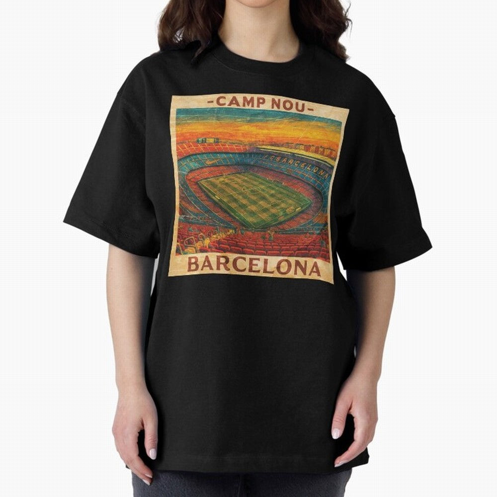 Camp Nou Barcelona FC Classic T-Shirt Show Match Day Excitement for Global Football Passion for FIFA World Cup 2026, Made for CR7, Argentina, France and Brazil, Match Day Excitement, Supporter Culture, Golden Goals and Global Football Passion; Made