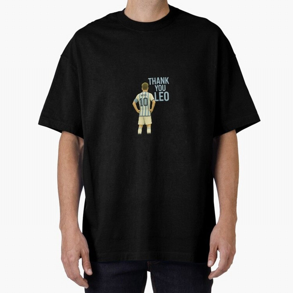 Thank You Leo ¨C Messi Farewell Tribute Essential T-Shirt Celebrate the Magic of FIFA World Cup 2026 USA Canada Mexico Connected to Cristiano Ronaldo, Haaland and CR7, Brazil, Portugal and Argentina Energy, Retro Football Energy, Iconic Rivalries,