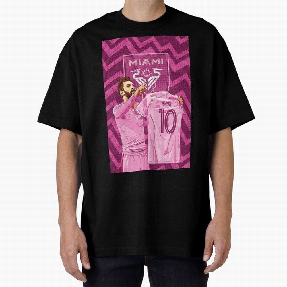 Messi in Inter Miami Classic T-Shirt Celebrate the Magic of the FIFA World Cup 2026 Group Stage Journey through Messi, CR7 and Mbappe Highlights, Brazil, Portugal and Argentina Pride, Football History, Final Match Energy, Crowd Noise and Once in a