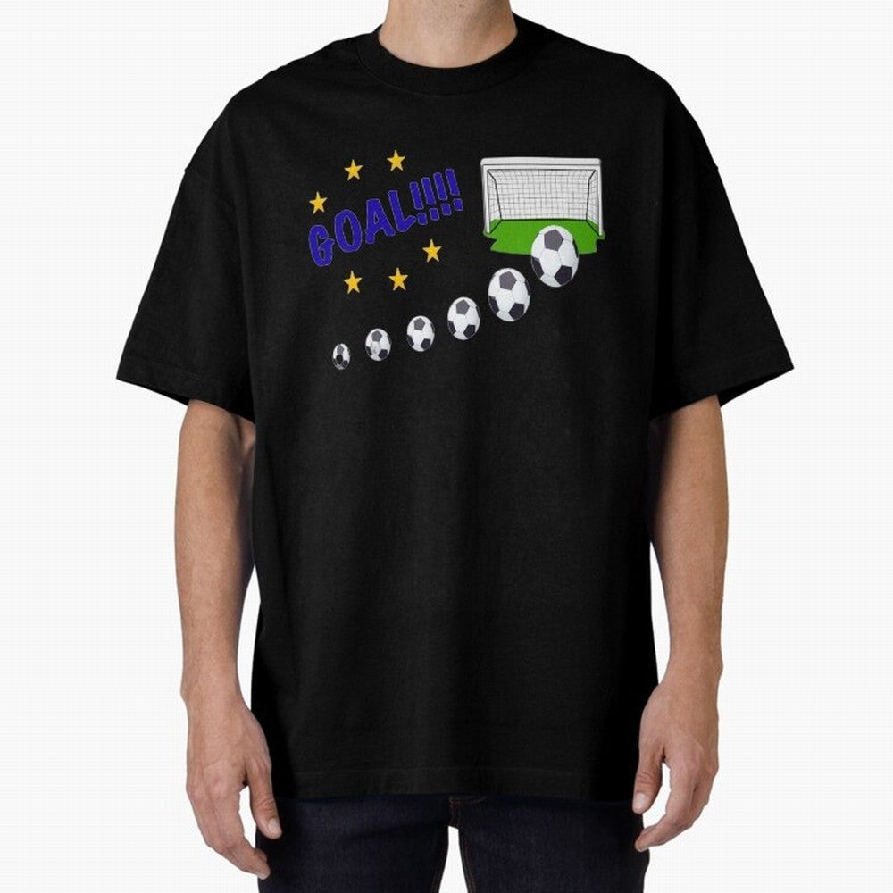 Soccer Goal Classic T-Shirt Join Supporters Worldwide for Match Day Hype around FIFA World Cup 2026, Haaland and Mbappe, Portugal, Spain and Germany, Football Festival Excitement, Trophy Ambitions, Country Rivalries and Star Player Buzz; Perfect