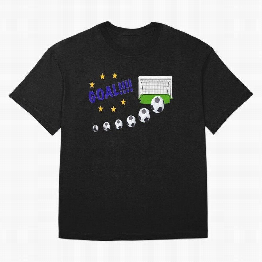 Soccer Goal Classic T-Shirt Join Supporters Worldwide for Match Day Hype around FIFA World Cup 2026, Haaland and Mbappe, Portugal, Spain and Germany, Football Festival Excitement, Trophy Ambitions, Country Rivalries and Star Player Buzz; Perfect