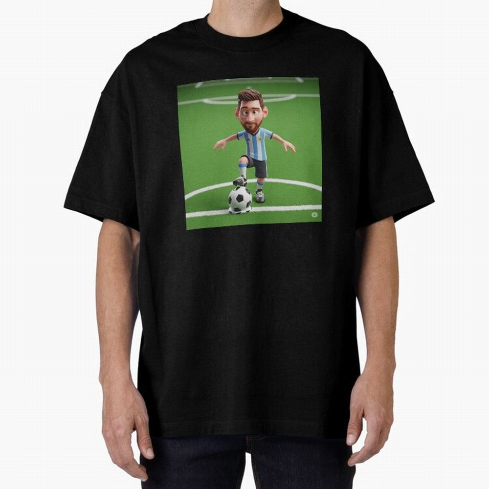 Football Oversized T-Shirt Celebrate Global Football Passion for FIFA World Cup 2026 Group Stage, Celebrating CR7, Germany, Global Supporter Spirit, Legendary Goals, National Colors and Tournament Celebration; Made for Collectors Who Enjoy Iconic