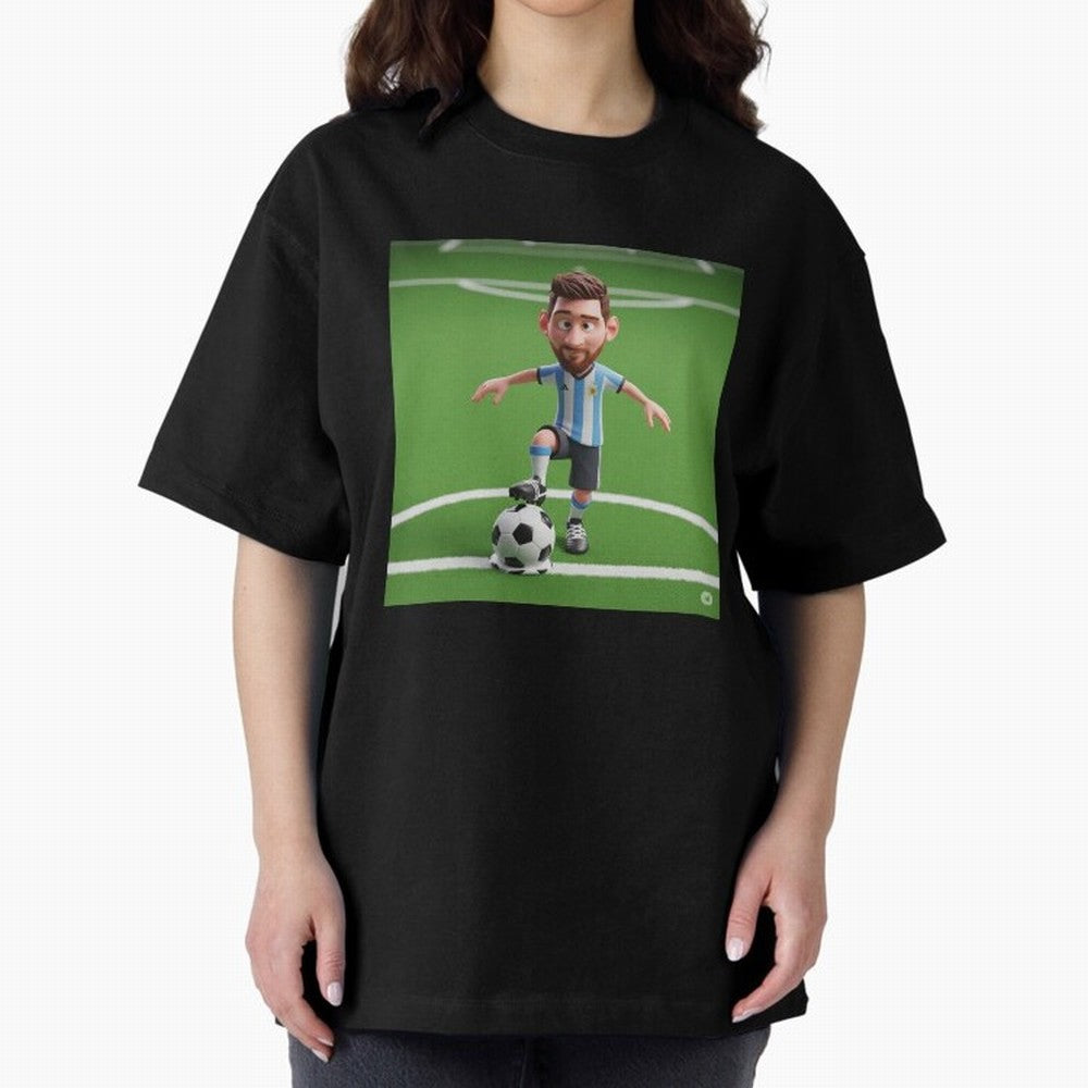 Football Oversized T-Shirt Celebrate Global Football Passion for FIFA World Cup 2026 Group Stage, Celebrating CR7, Germany, Global Supporter Spirit, Legendary Goals, National Colors and Tournament Celebration; Made for Collectors Who Enjoy Iconic