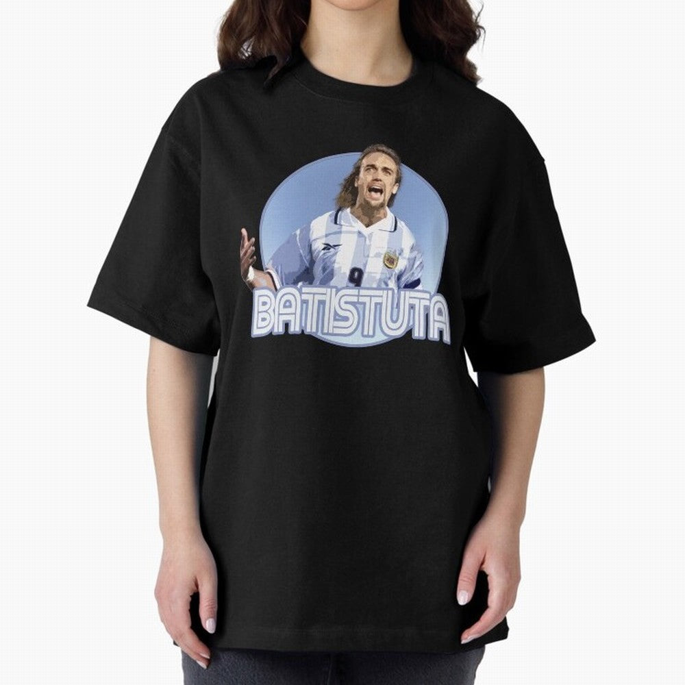 Batistuta - Classic T Shirt Classic T-Shirt Celebrate Global Passion for FIFA World Cup 2026 Group Stage Made for Mbappe and Neymar, Argentina and Brazil Energy, Game Day Rituals, Football Legends, Country Pride and the Road to the Final; Created