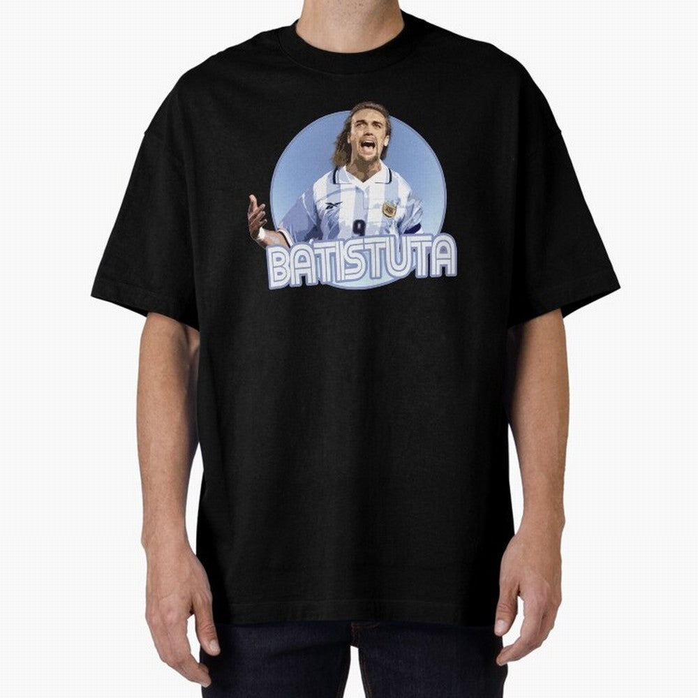 Batistuta - Classic T Shirt Classic T-Shirt Celebrate Global Passion for FIFA World Cup 2026 Group Stage Made for Mbappe and Neymar, Argentina and Brazil Energy, Game Day Rituals, Football Legends, Country Pride and the Road to the Final; Created