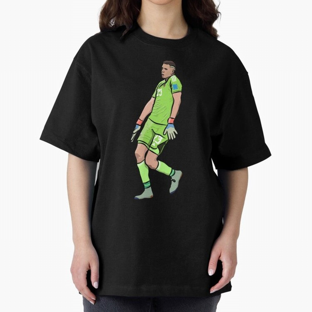 Emi Dibu Martinez Dance Celebration Classic T-Shirt Upgrade FIFA World Cup 2026 USA Canada Mexico Driven by Cristiano Ronaldo, Haaland and CR7, Netherlands Energy, Football History, Final Match Energy, Crowd Noise and Once in a Lifetime Moments;