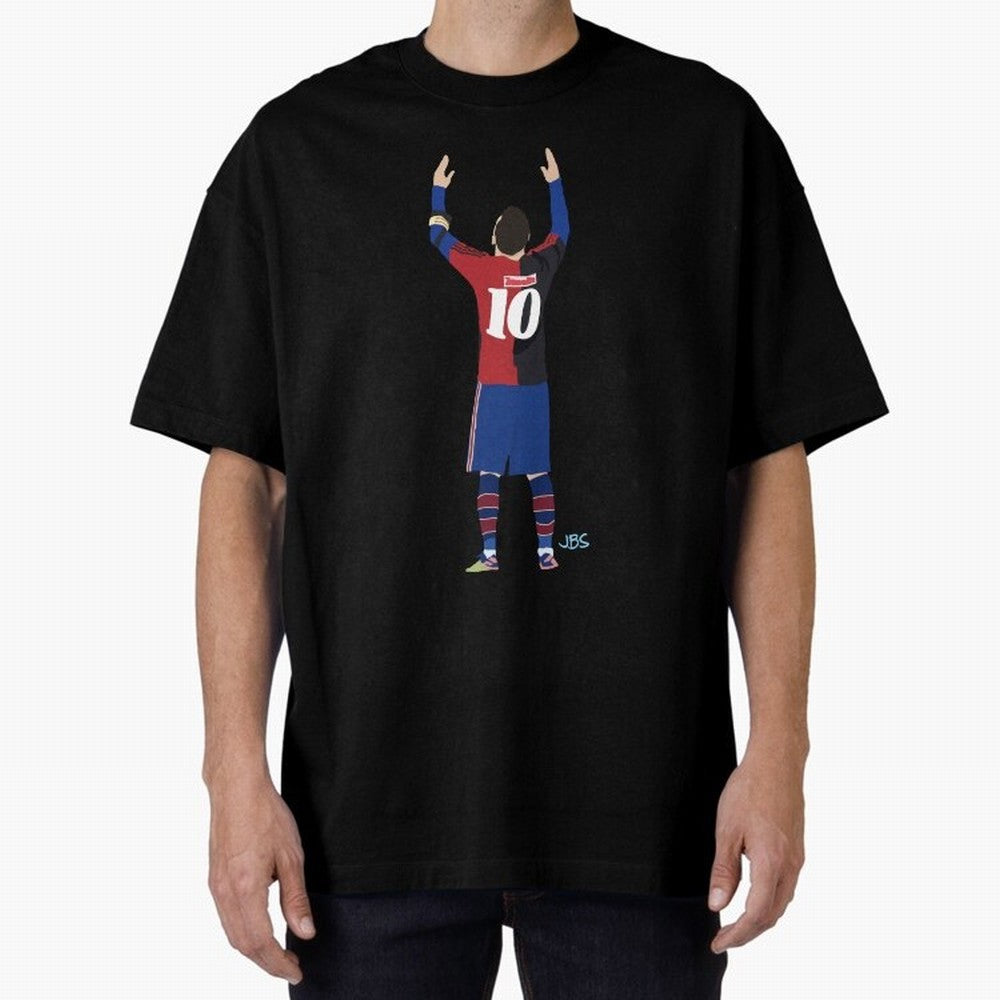 Lio tribute to Diego 10 Oversized T-Shirt Honor the Beautiful Game during FIFA World Cup 2026 Group Stage Spirit, Built around Argentina, Haaland, Supporter Pride, Iconic Celebrations, Legendary Names and Global Match Day Energy; Great for