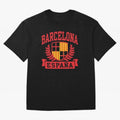 Barcelona Classic T-Shirt Celebrate Fan Culture around Global Football Passion for FIFA World Cup 2026 USA Canada Mexico, Filled with Mbappe, Argentina and Brazil, Fan Favorite Moments, National Team Passion, Big Match Drama and Soccer History;