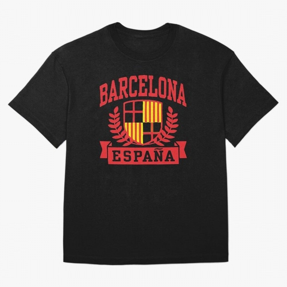 Barcelona Classic T-Shirt Celebrate Fan Culture around Global Football Passion for FIFA World Cup 2026 USA Canada Mexico, Filled with Mbappe, Argentina and Brazil, Fan Favorite Moments, National Team Passion, Big Match Drama and Soccer History;