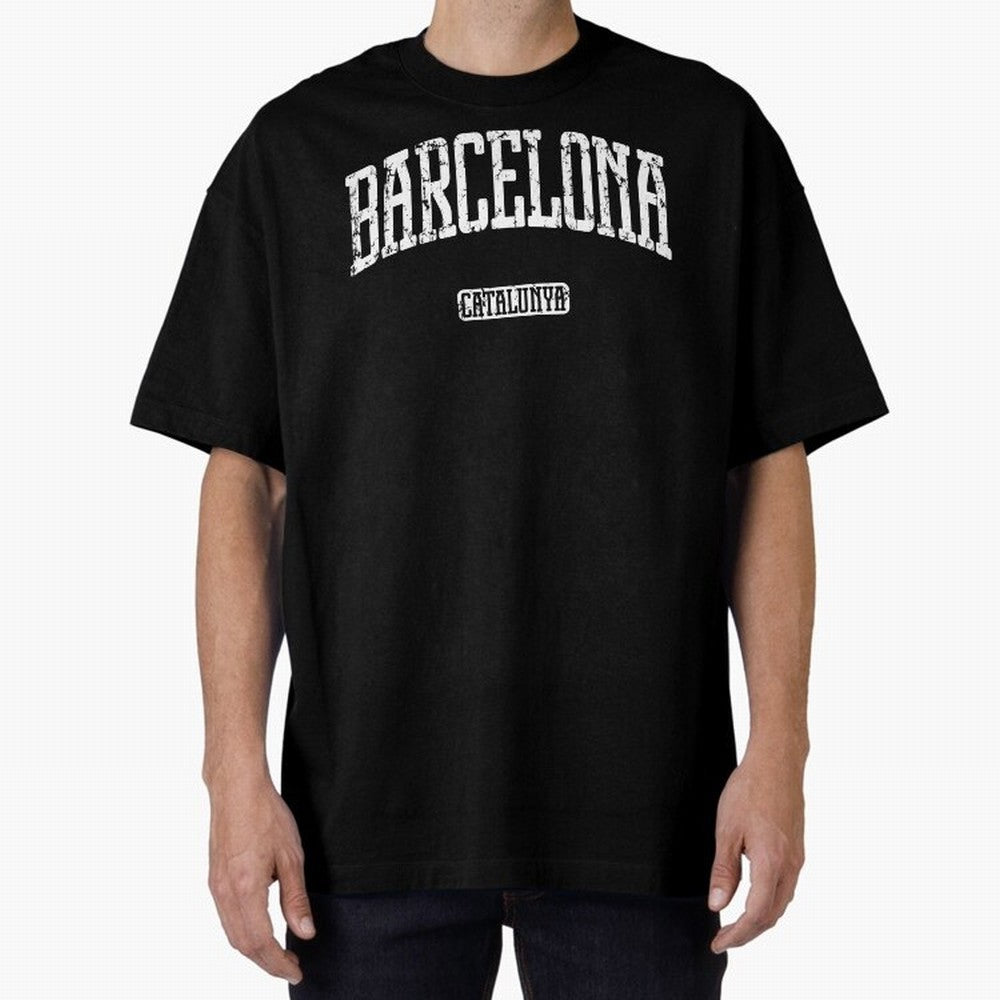 Barcelona (White Print) Essential T-Shirt Experience Global Football Passion for FIFA World Cup 2026, Capturing Messi, Neymar and Mbappe, England, Soccer Culture, Superstar Moments, National Team Dreams and Competitive Fire; Great for Watch