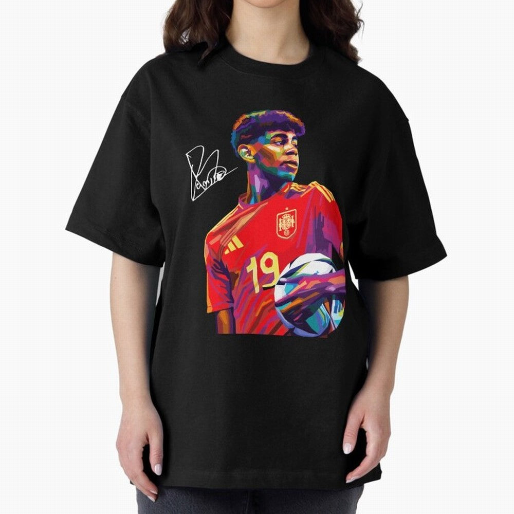 Lamine Yamal Wpap Art Classic T-Shirt Refresh Global Football Passion for FIFA World Cup 2026 Group Stage, Celebrating CR7, Portugal, Spain and Germany, Stadium Chants, National Pride, Trophy Dreams and Unforgettable Football Memories; Ideal for