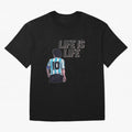 Life Is Life Classic T-Shirt Bring Home Match Day Hype around FIFA World Cup 2026, Mbappe, Portugal, Goal Celebration Energy, Supporter Heritage, Football Icons and Worldwide Tournament Joy; Ideal for Fans Who Follow Messi, Cristiano Ronaldo, CR7,