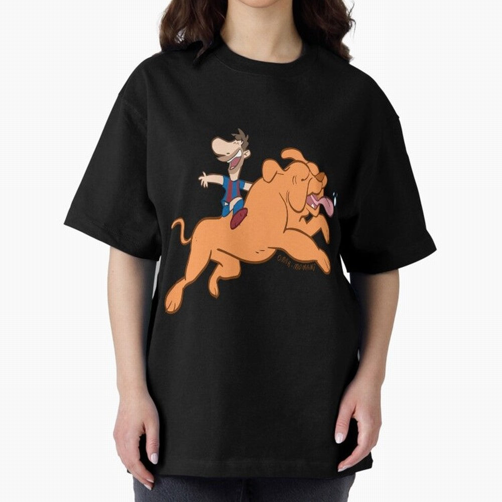 Messi and his dog Classic T-Shirt Follow the Final Road of the FIFA World Cup 2026 Group Stage Journey through Mbappe Highlights, Spain and Netherlands Pride, Championship Spirit, Famous Goals, Roaring Crowds and International Football Unity;