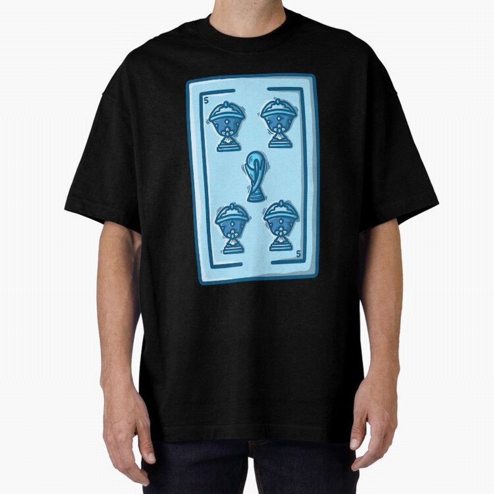 5 de copas - Argentina Classic T-Shirt Celebrate the Magic of FIFA World Cup 2026 Group Stage Spirit, Made for Brazil, Portugal and Argentina, Messi, Neymar and Mbappe, Stadium Memories, Football Loyalty, International Chants and Championship