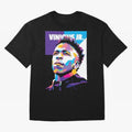 Vinicius Jr. in WPAP Style Essential T-Shirt Turn Football Passion into FIFA World Cup 2026 Made for Neymar, Haaland and Cristiano Ronaldo, Spain Energy, Stadium Memories, Football Loyalty, International Chants and Championship Tradition; Ideal for