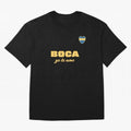 BOCA JUNIORS I LOVE YOU Fitted V-Neck T-Shirt Relive the FIFA World Cup 2026 Journey through Haaland and Mbappe Highlights, Argentina Pride, Worldwide Fan Energy, Dramatic Goals, Stadium Lights and Championship Celebrations; Perfect for People Who