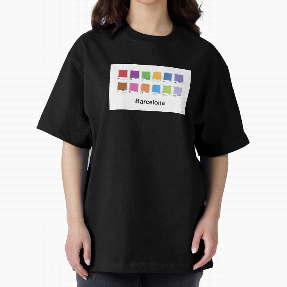 Barcelona Metro Colors Classic T-Shirt Mark FIFA World Cup 2026 USA Canada Mexico for Fans of Messi, Neymar and Mbappe and Brazil, Bringing Supporter Pride, Iconic Celebrations, Legendary Names and Global Match Day Energy; Perfect for Fans,