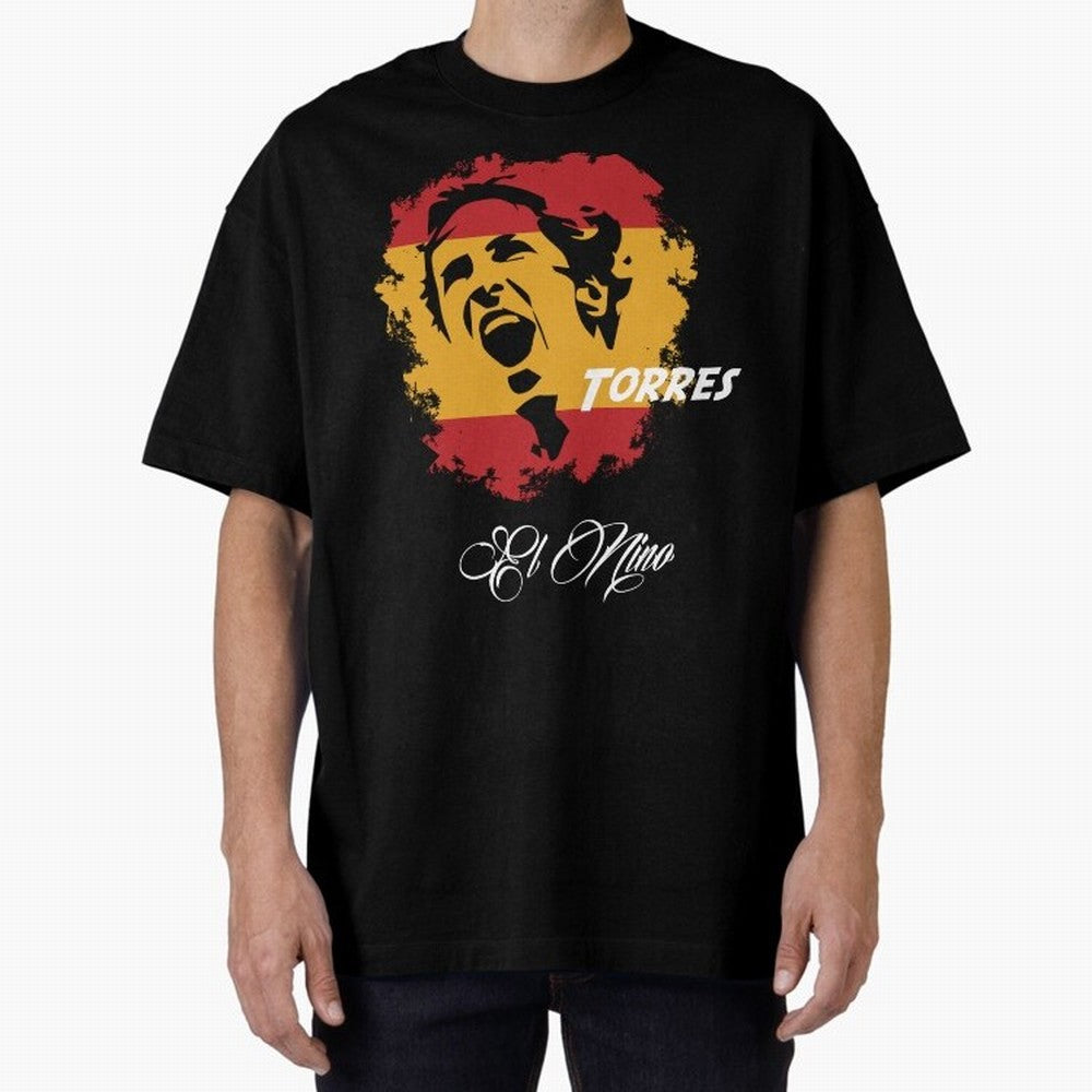 SPAIN FERNANDO TORRES WC 14 FOOTBALL T-SHIRT Essential T-Shirt Celebrate Rivalries and Pride in Match Day Hype around FIFA World Cup 2026 Group Stage, Mbappe and Neymar, Portugal, Spain and Germany, Match Day Excitement, Supporter Culture, Golden