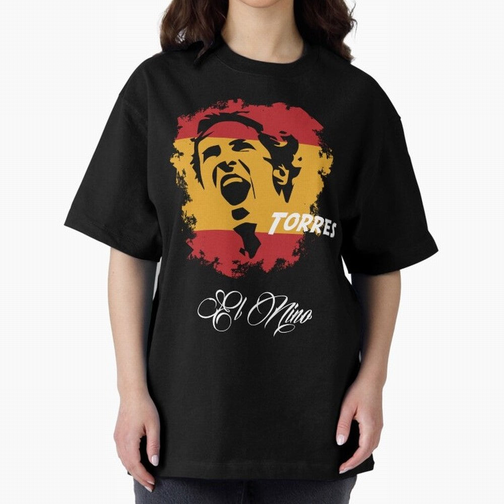 SPAIN FERNANDO TORRES WC 14 FOOTBALL T-SHIRT Essential T-Shirt Celebrate Rivalries and Pride in Match Day Hype around FIFA World Cup 2026 Group Stage, Mbappe and Neymar, Portugal, Spain and Germany, Match Day Excitement, Supporter Culture, Golden