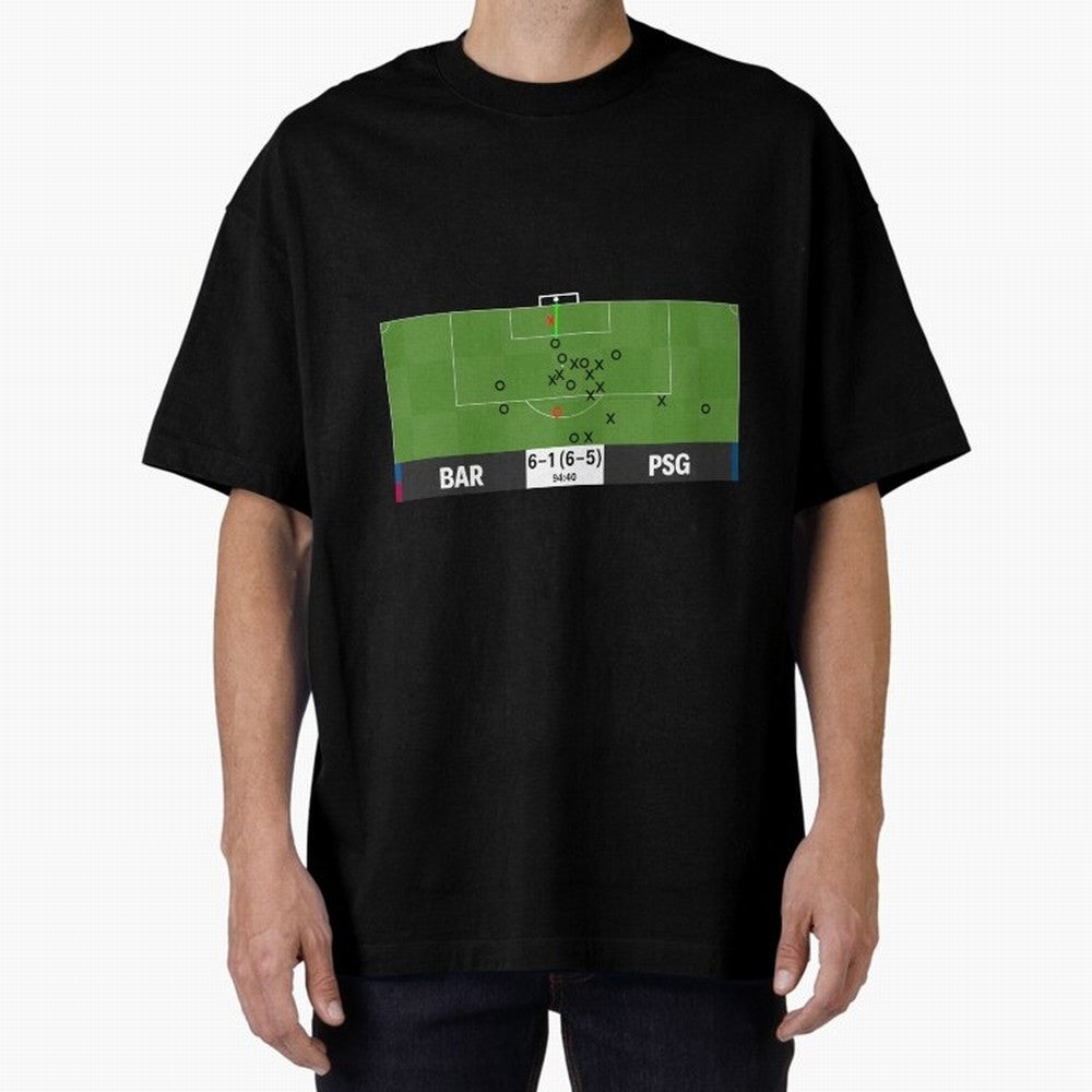 Barcelona vs Paris Saint-Germain 6-1 (6-5) @ 94:40 Goal by Sergi Roberto (La Remontada) Classic T-Shirt Make Memories around FIFA World Cup 2026 Group Stage for Fans of Haaland and Spain, Bringing Supporter Pride, Iconic Celebrations, Legendary